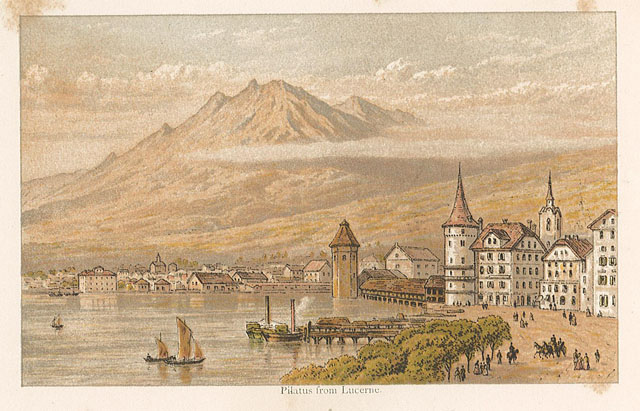 Pilatus from Lucerne
