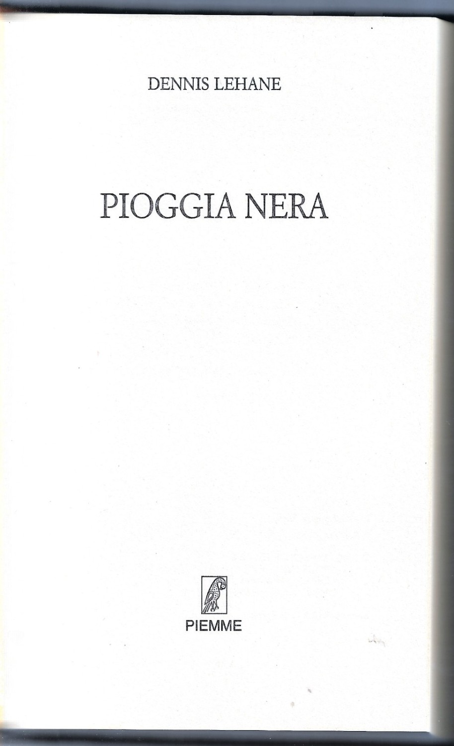 Pioggia nera