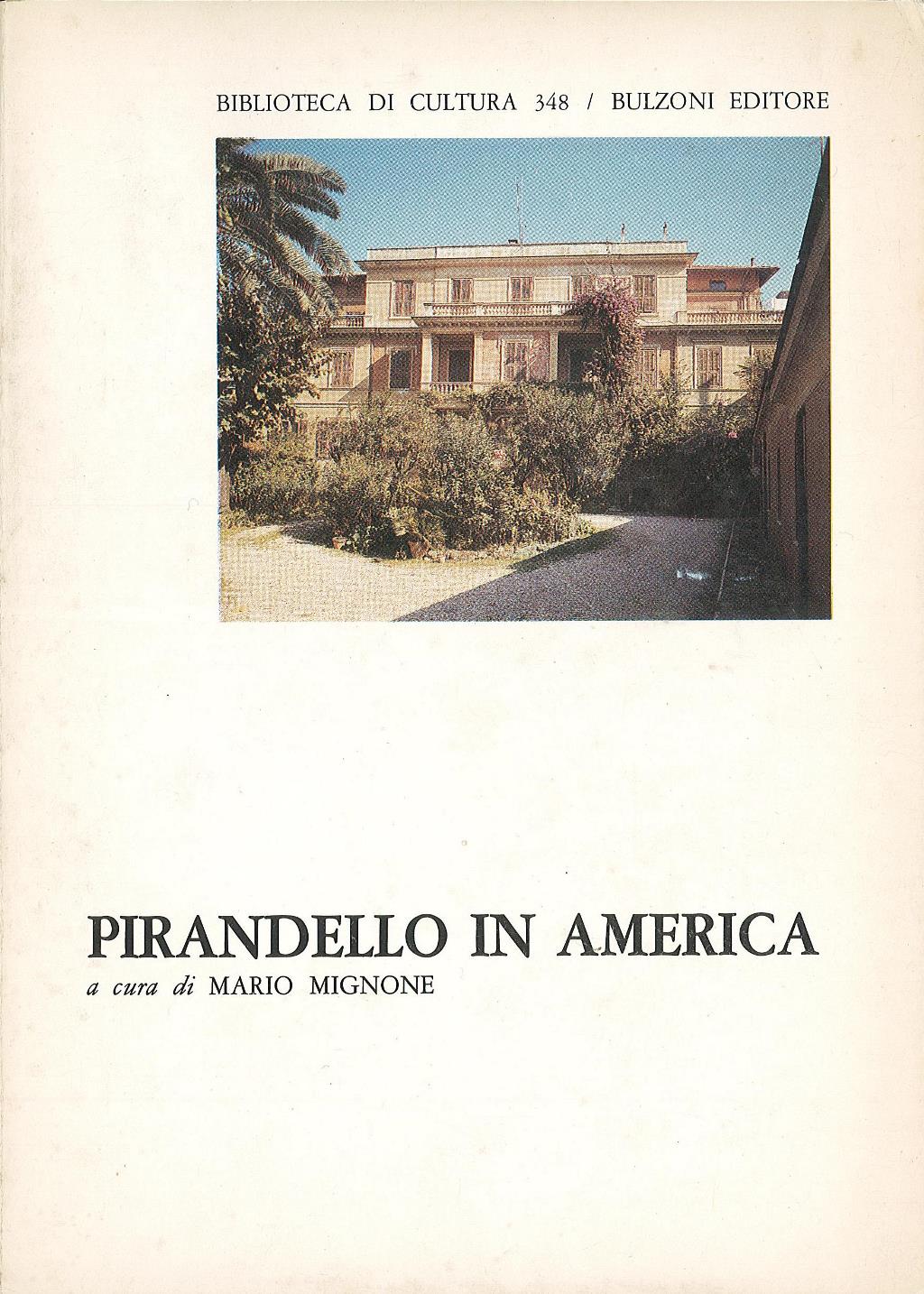 Pirandello in America