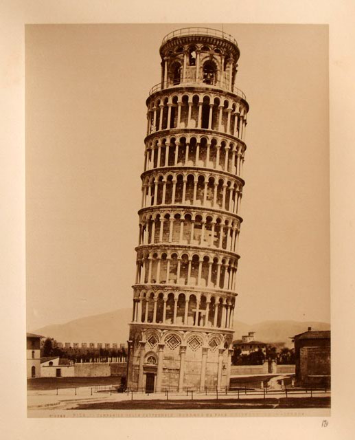 Pisa - Il campanile della cattedrale