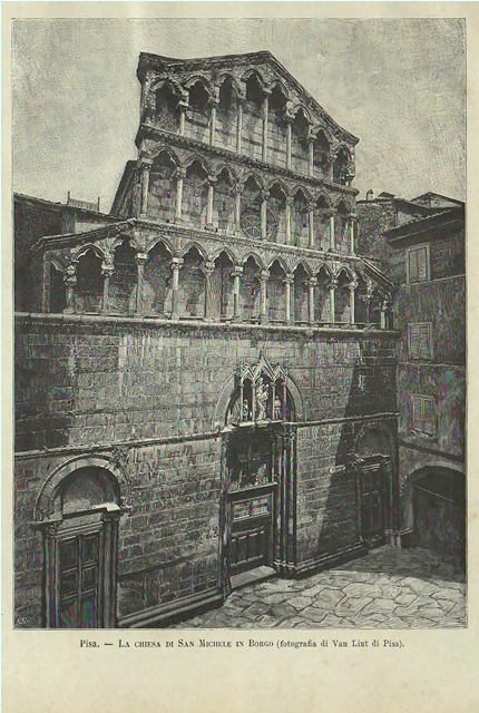 Pisa - La chiesa di San Michele in Borgo
