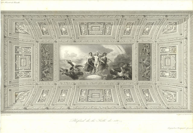 Plafond de la salle de 1830