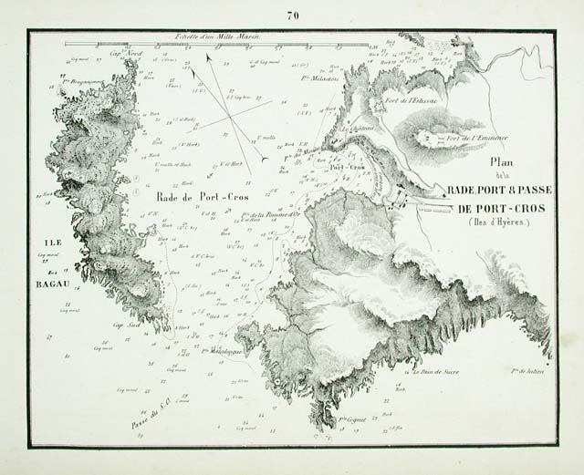 Plan / de la Rade Port & Passe de Port …