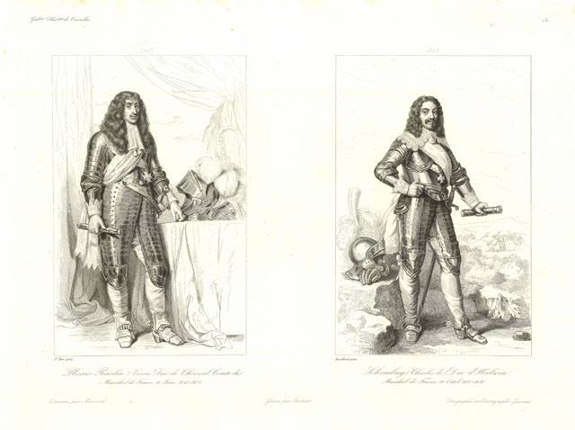 Plessis-Praslin (Cesar, Duc de Choiseul, Comte du) . - Schomberg …