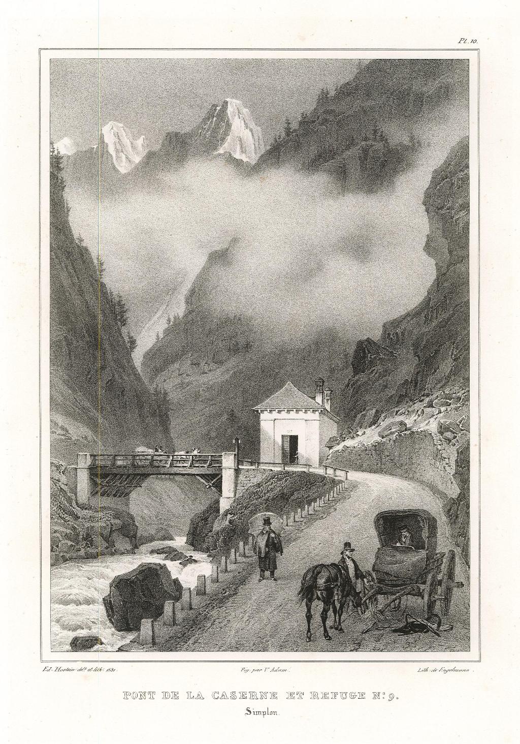 Pont de la Caserne et Refuge N° 9