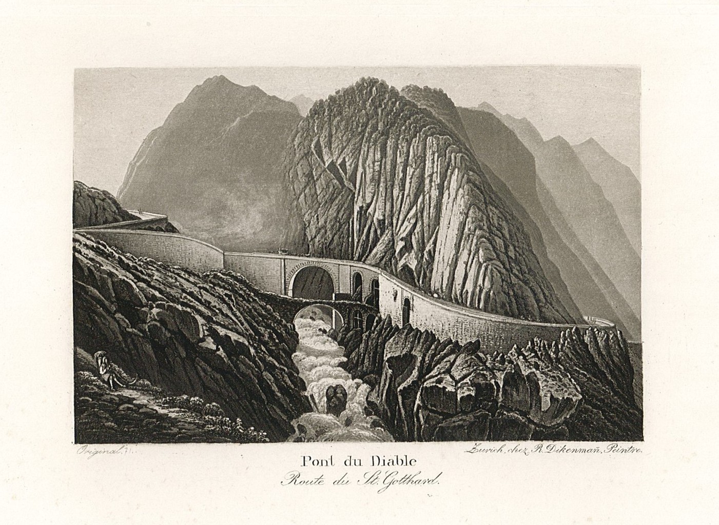Pont du Diable Route du St. Gotthard