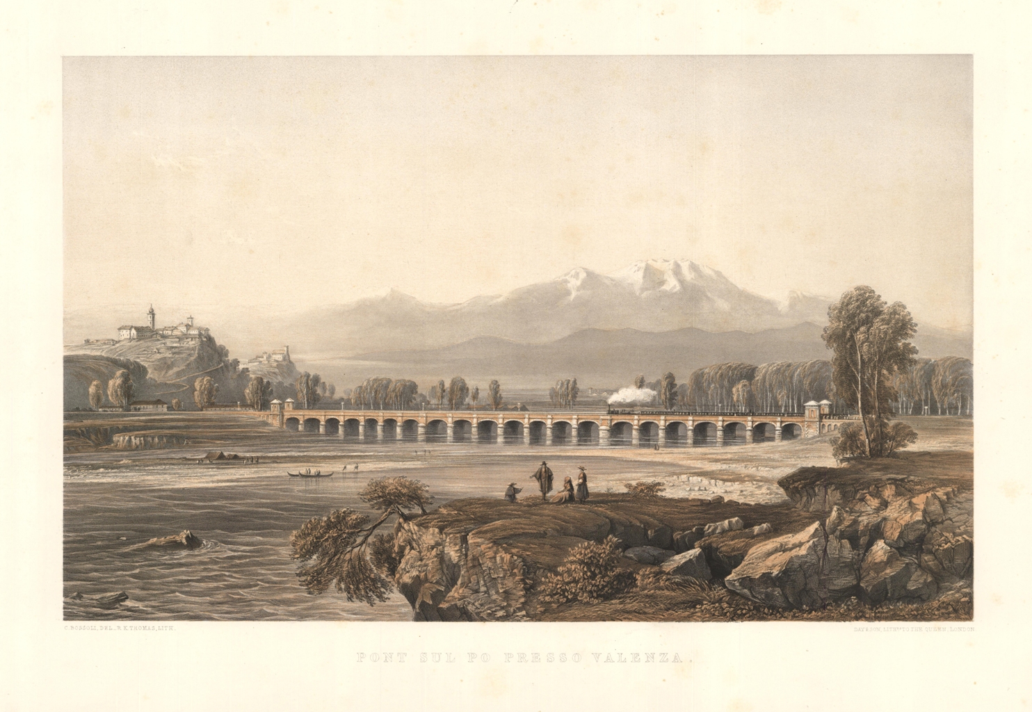 Pont sul Po presso Valenza