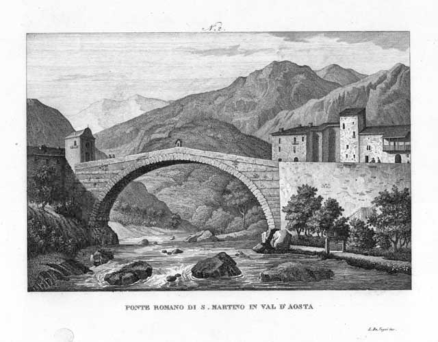 Ponte Romano di S. Martino in Val d'Aosta