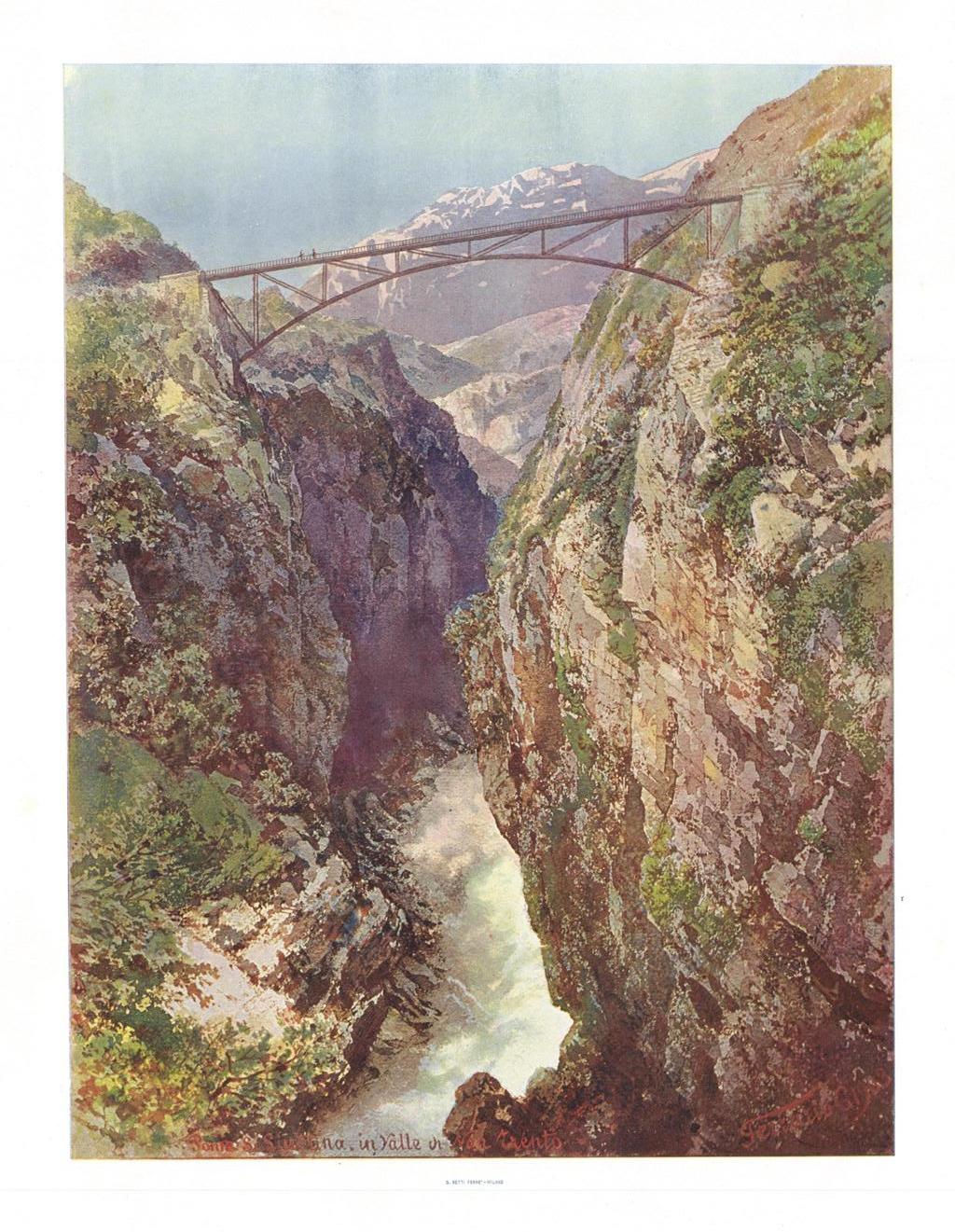 Ponte S. Giustina in Valle di Non Trento