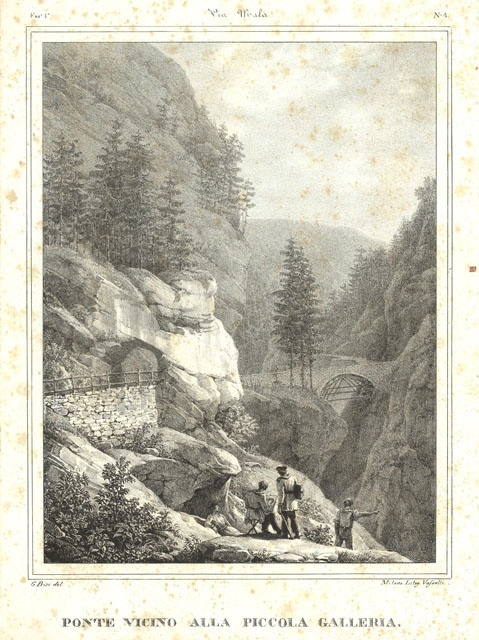 Ponte vicino alla piccola galleria