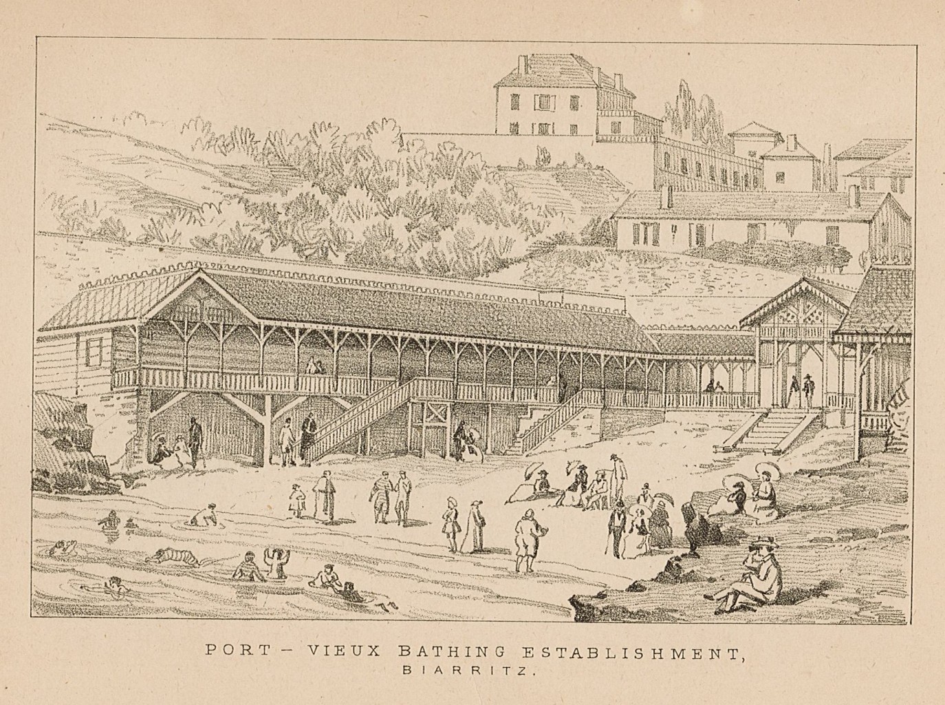 Port - Vieux bathung establishment, Biarritz