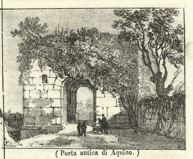 Porta antica di Aquino