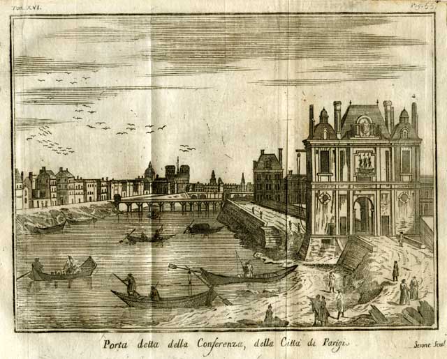 Porta detta della Conferenza, della Città di Parigi