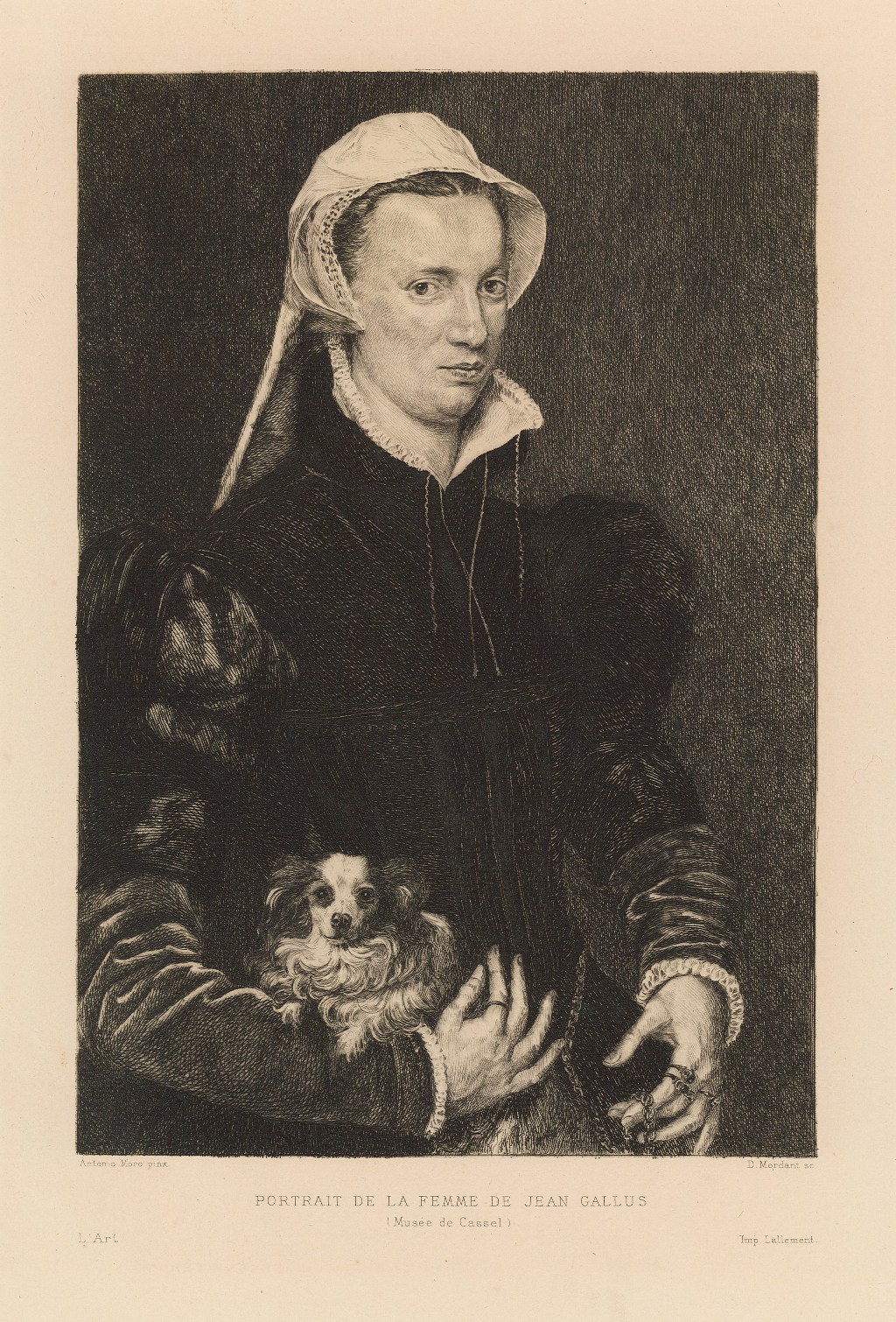 Portrait de la femme de Jean Gallus