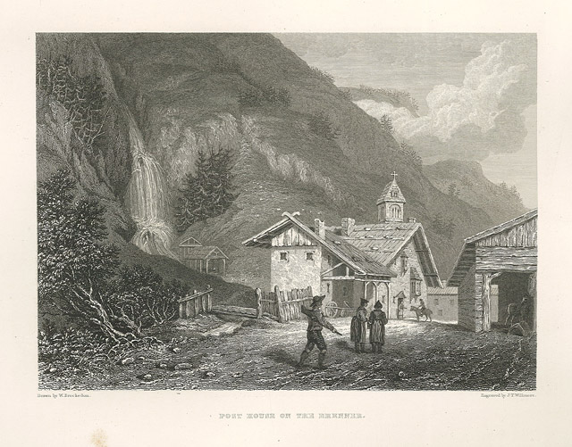 Post house on the Brenner