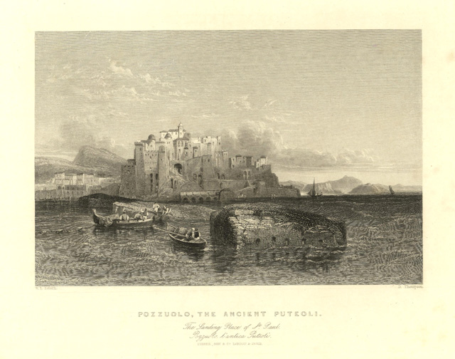Pozzuolo , the ancient Puteoli. / The landing palce of …