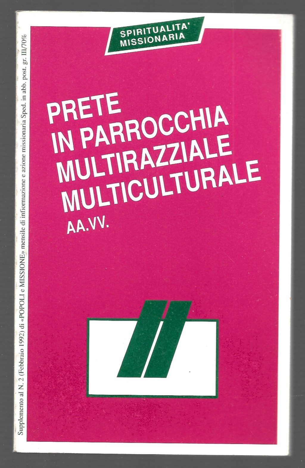 Prete in parrocchia multinazionale multiculturale