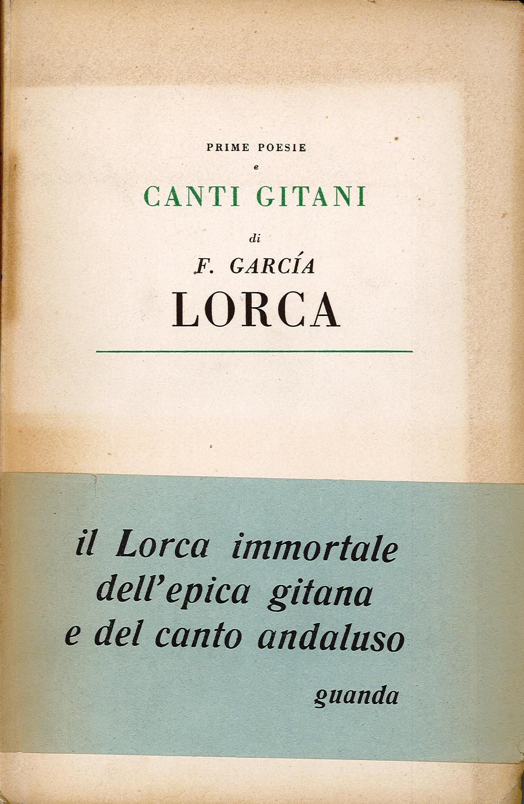 Prime poesie e Canti Gitani