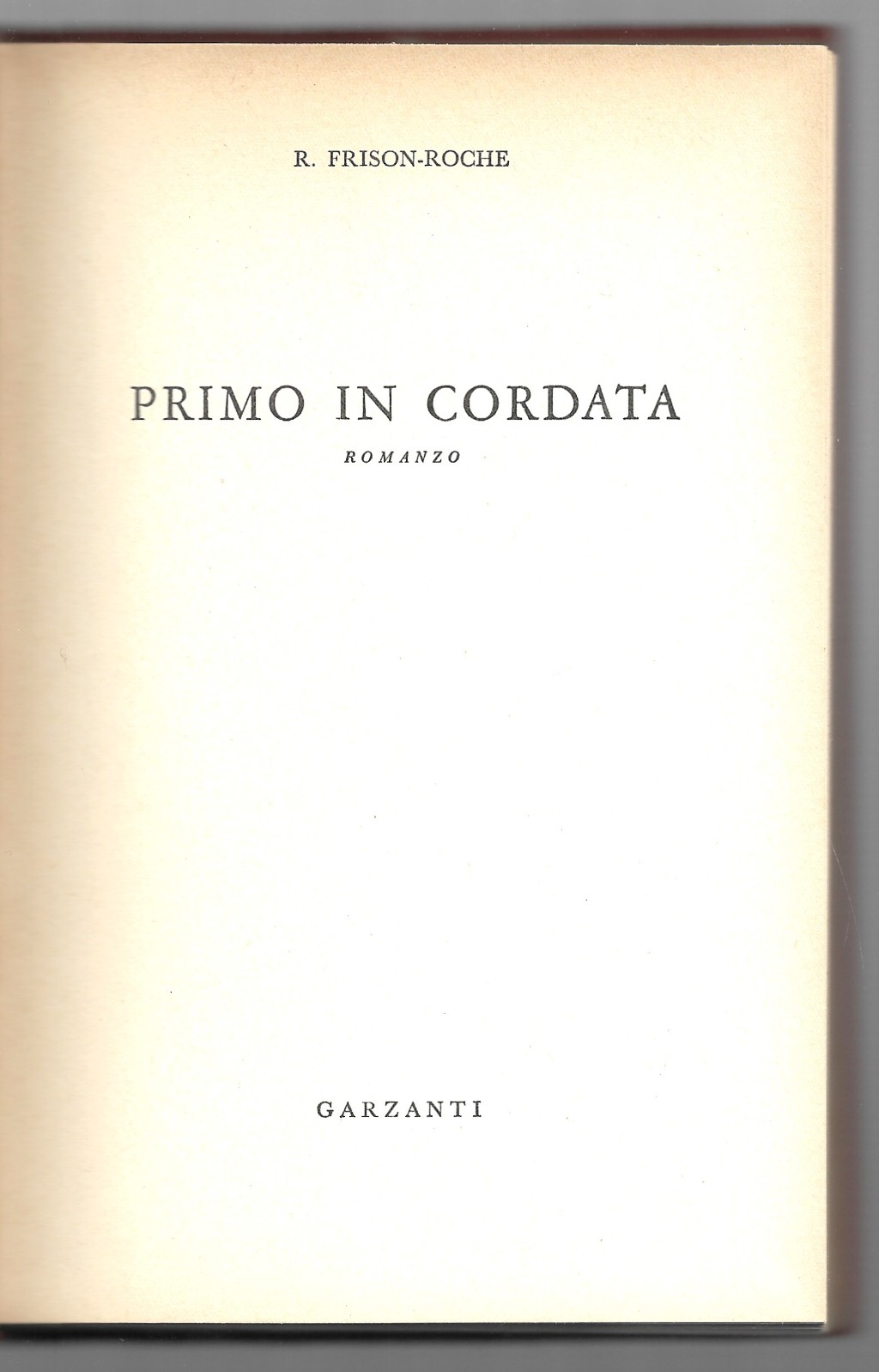 Primo in cordata