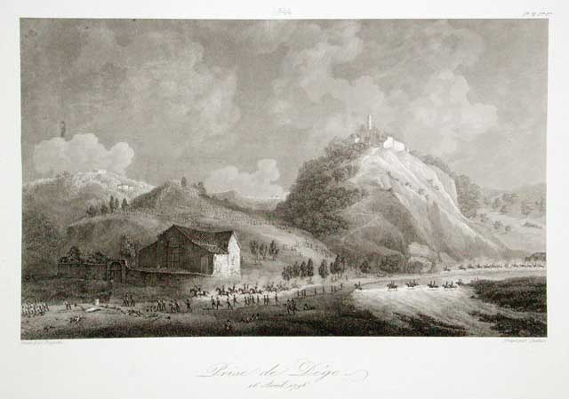 Prise de Dégo / 16 Avril 1796