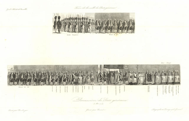 Processione des Etats généraux 4 mai 1789