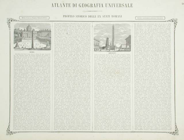 Profilo storico degli ex Stati Romani