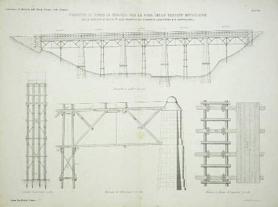 Progetto di Ponte di servizio per la posa delle travate …