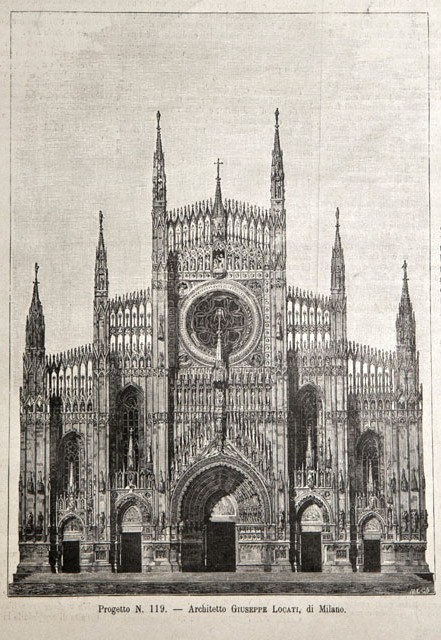 Progetto N. 119, Architetto Giuseppe Locati, di Milano