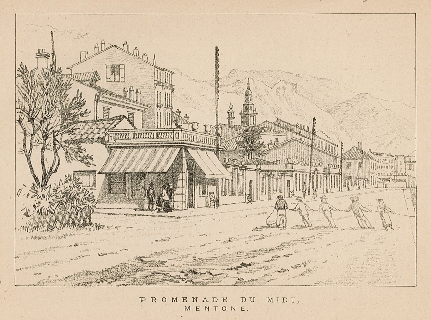 Promenade du Midi, Mentone
