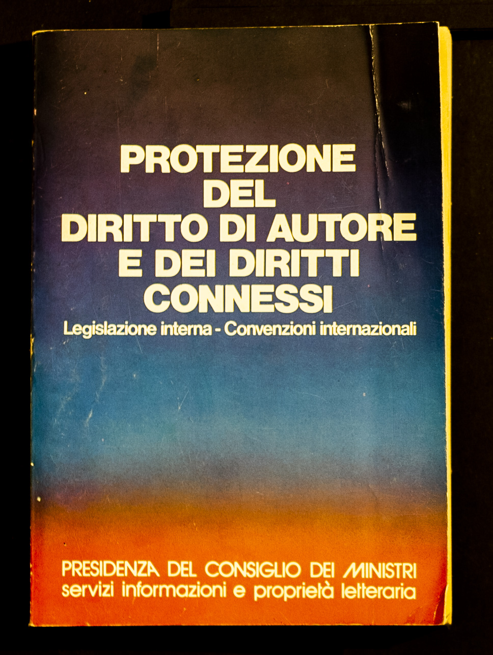 Protezione del diritto di autore e dei diritti connessi – …