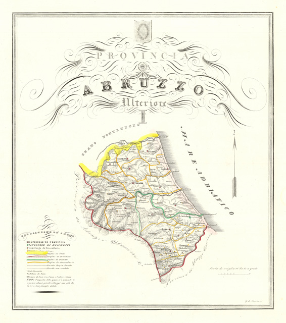 Provincia di Abruzzo Ulteriore I°
