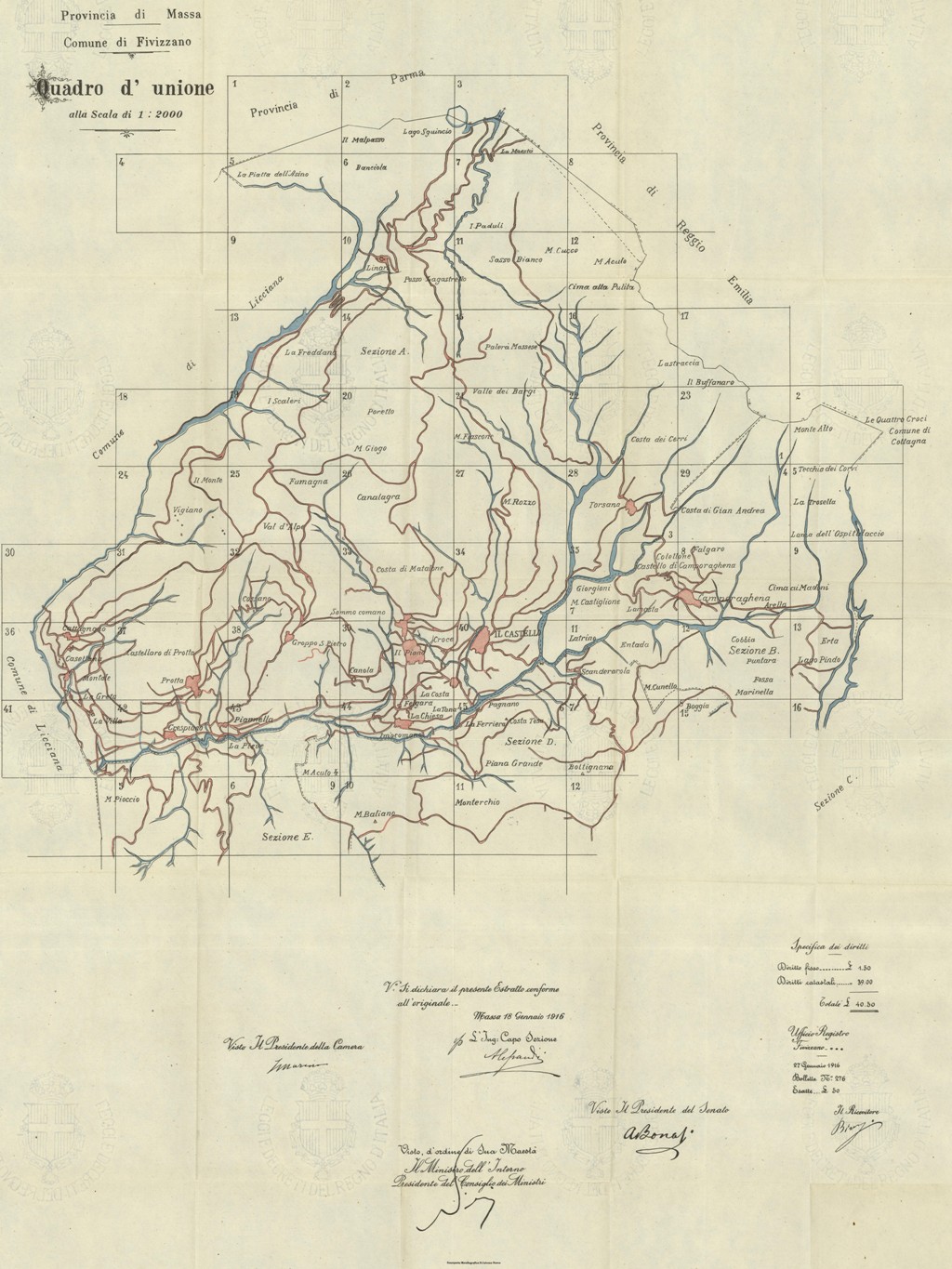 Provincia di Massa - Comune di Fivizzano