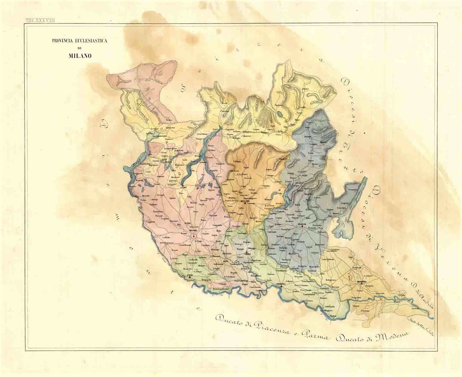 PROVINCIA ECCLESIASTICA DI MILANO