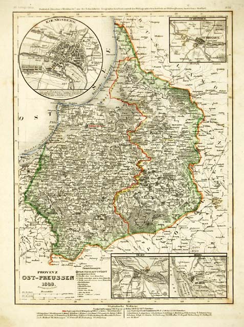 Provinz Ost - Preussen 1849