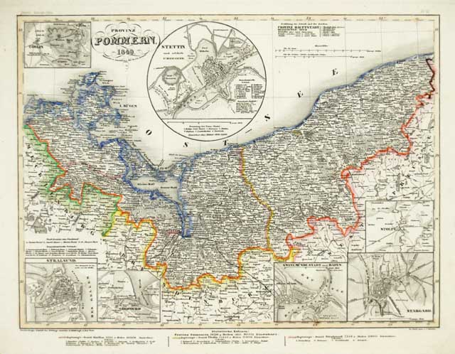 Provinz Pommern 1849