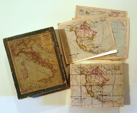 Puzzle geografico (senza titolo)