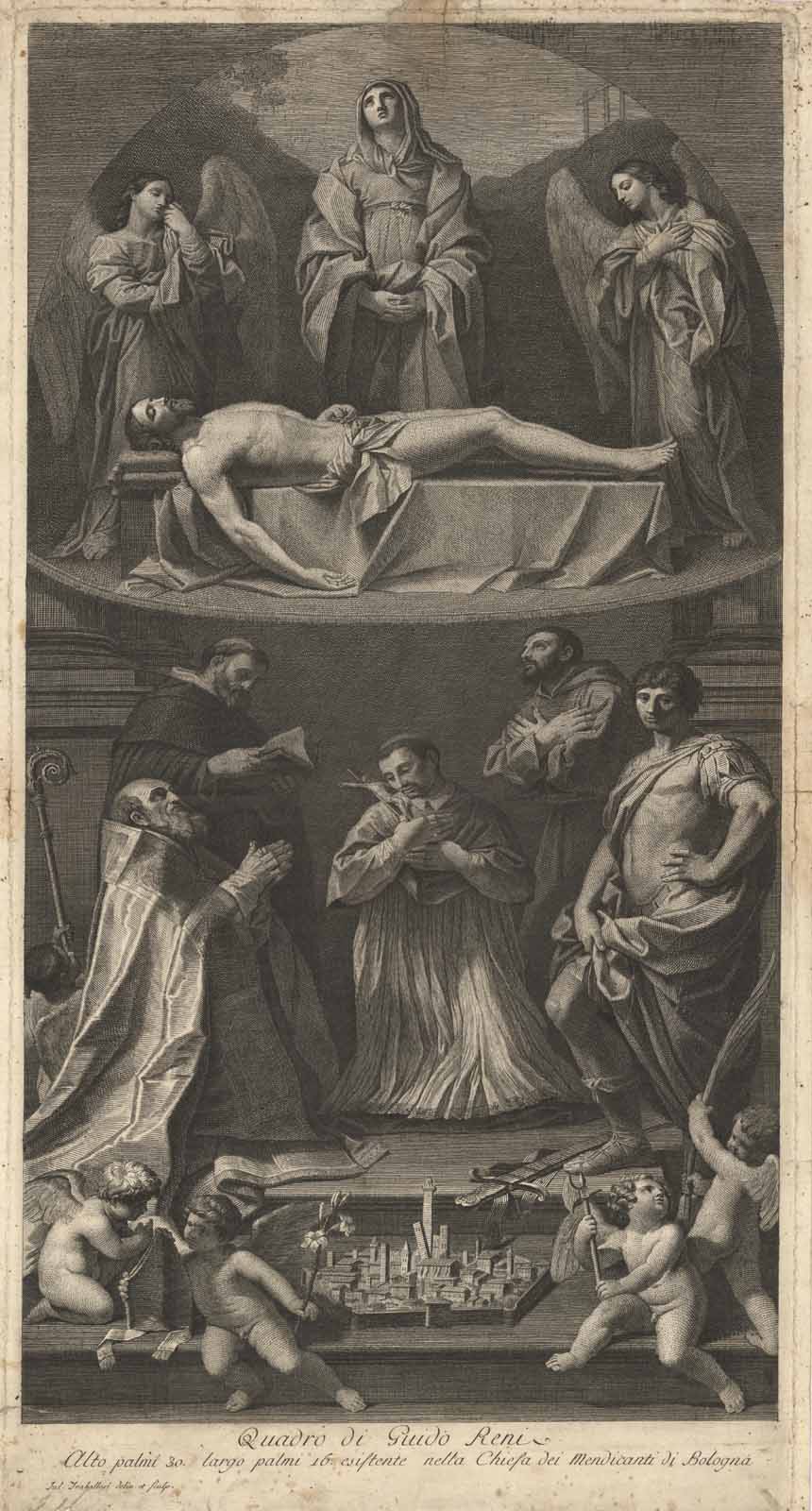 Quadro di Guido Reni. Alto palmi 30 largo palmi 16 …