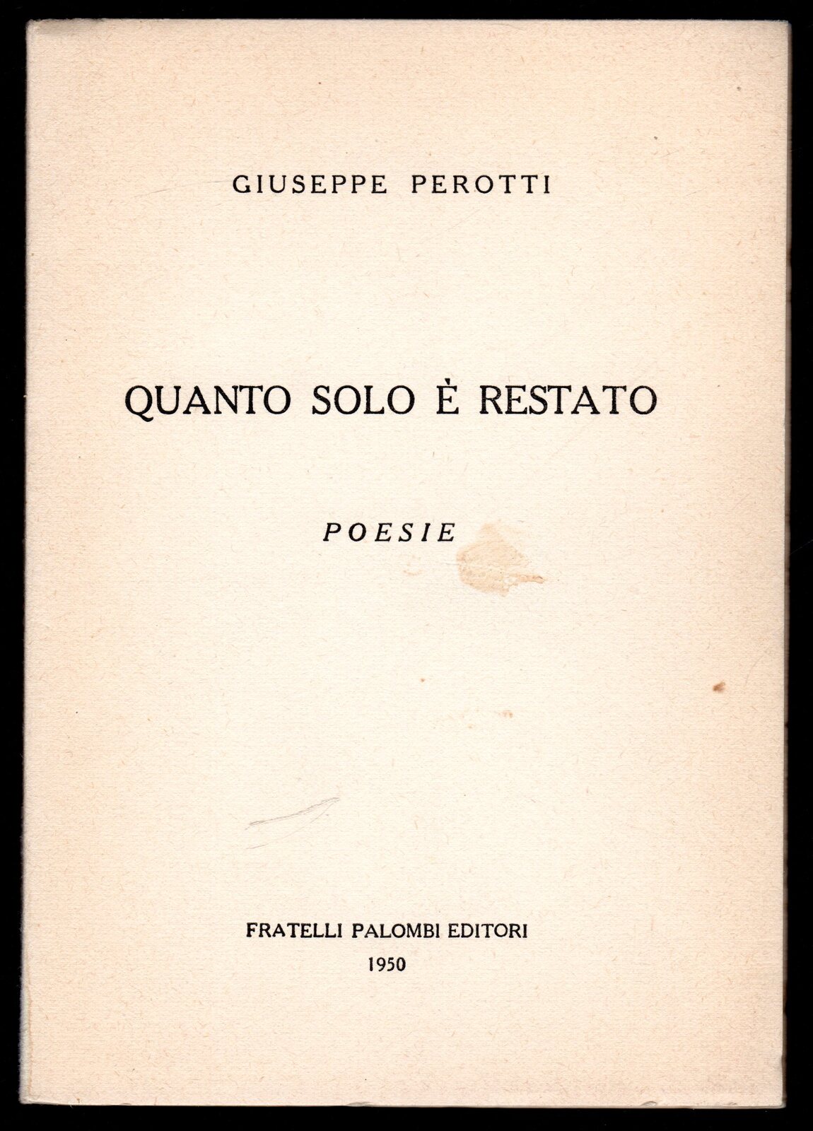 Quanto solo è restato