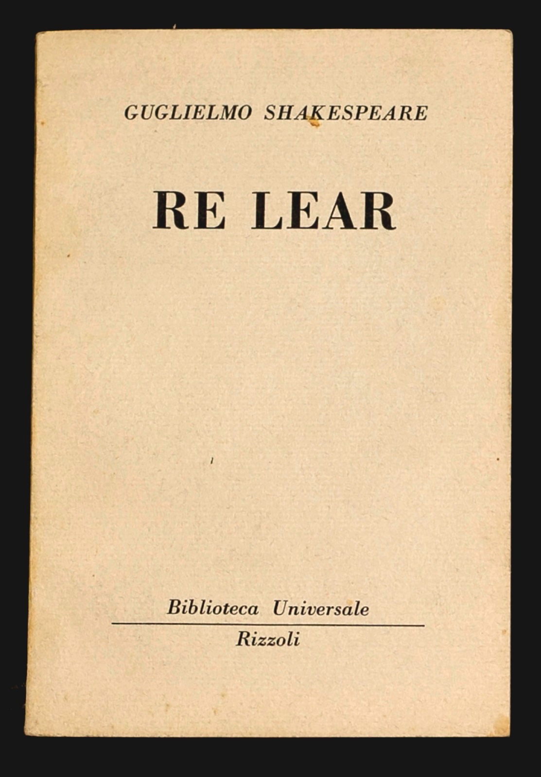 Re Lear