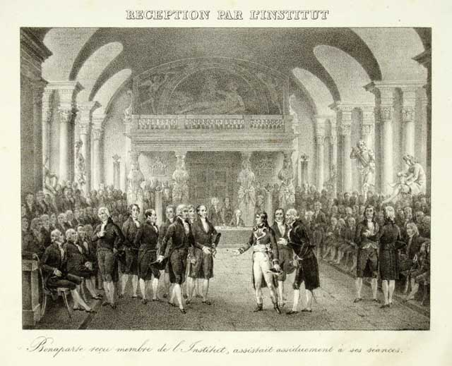 Reception par l'institut