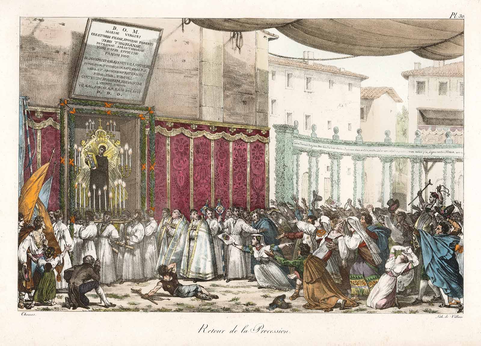 Retour de la Procession