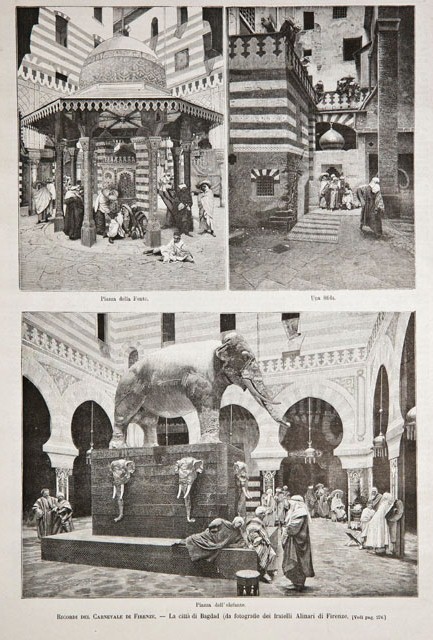 Ricordi del Carnevale di Firenze / La città di Bagdad