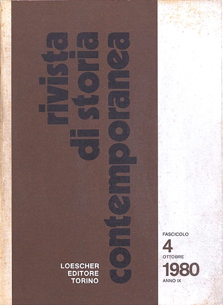 Rivista di storia contemporanea