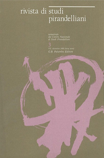 Rivista di studi pirandelliani
