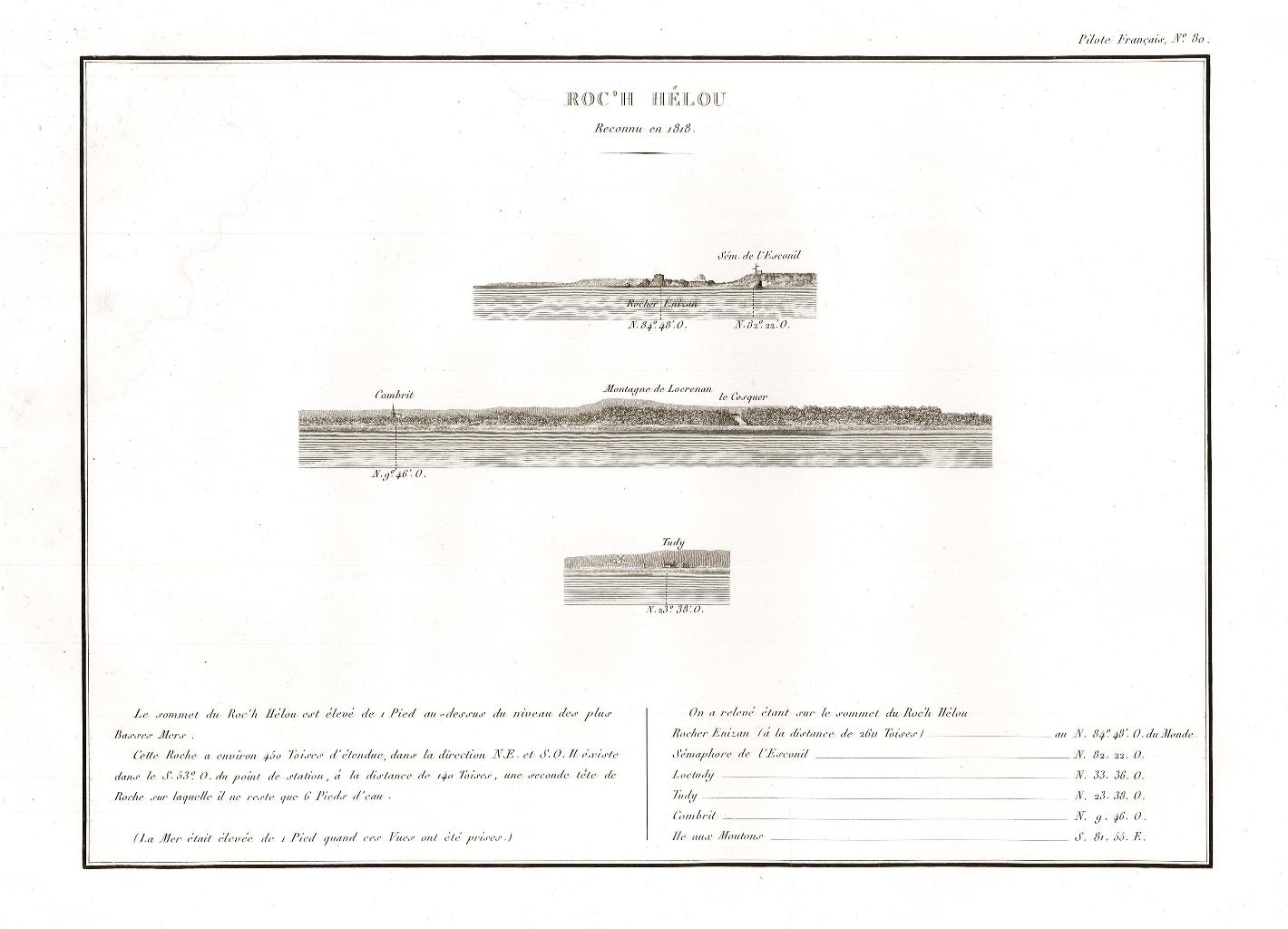 Roc'h Hélou - Reconnue en 1818