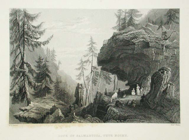 Rock of Balmarussa, Tete noire.