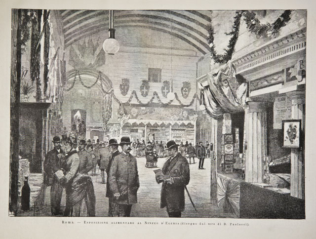 Roma.- Esposizione alimentare al Ninfeo d’Egeria