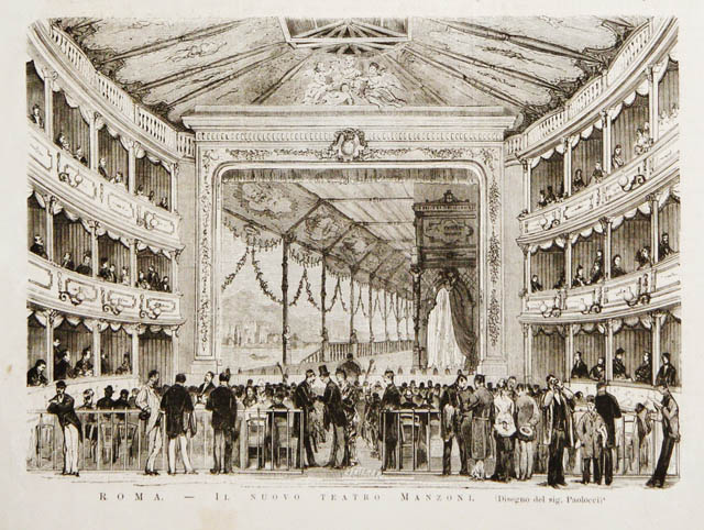 Roma.- Il nuovo teatro Manzoni