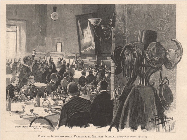 Roma - Il pranzo della Fratellanza Militare Italiana