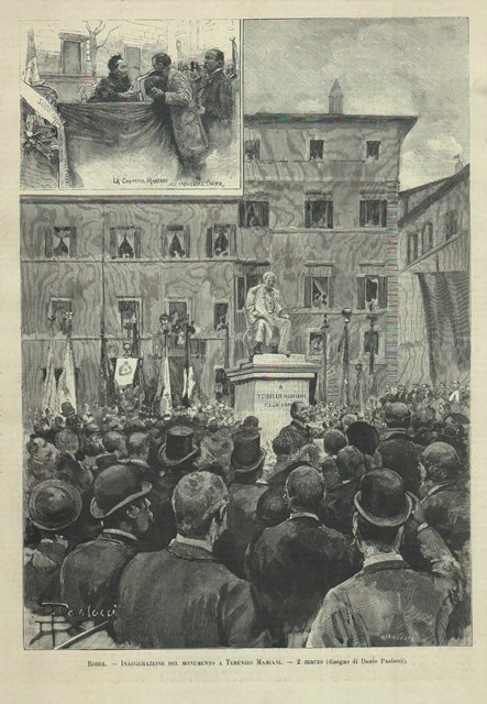 Roma - Inaugurazione del monumento a Terenzio Mamiani - 2 …